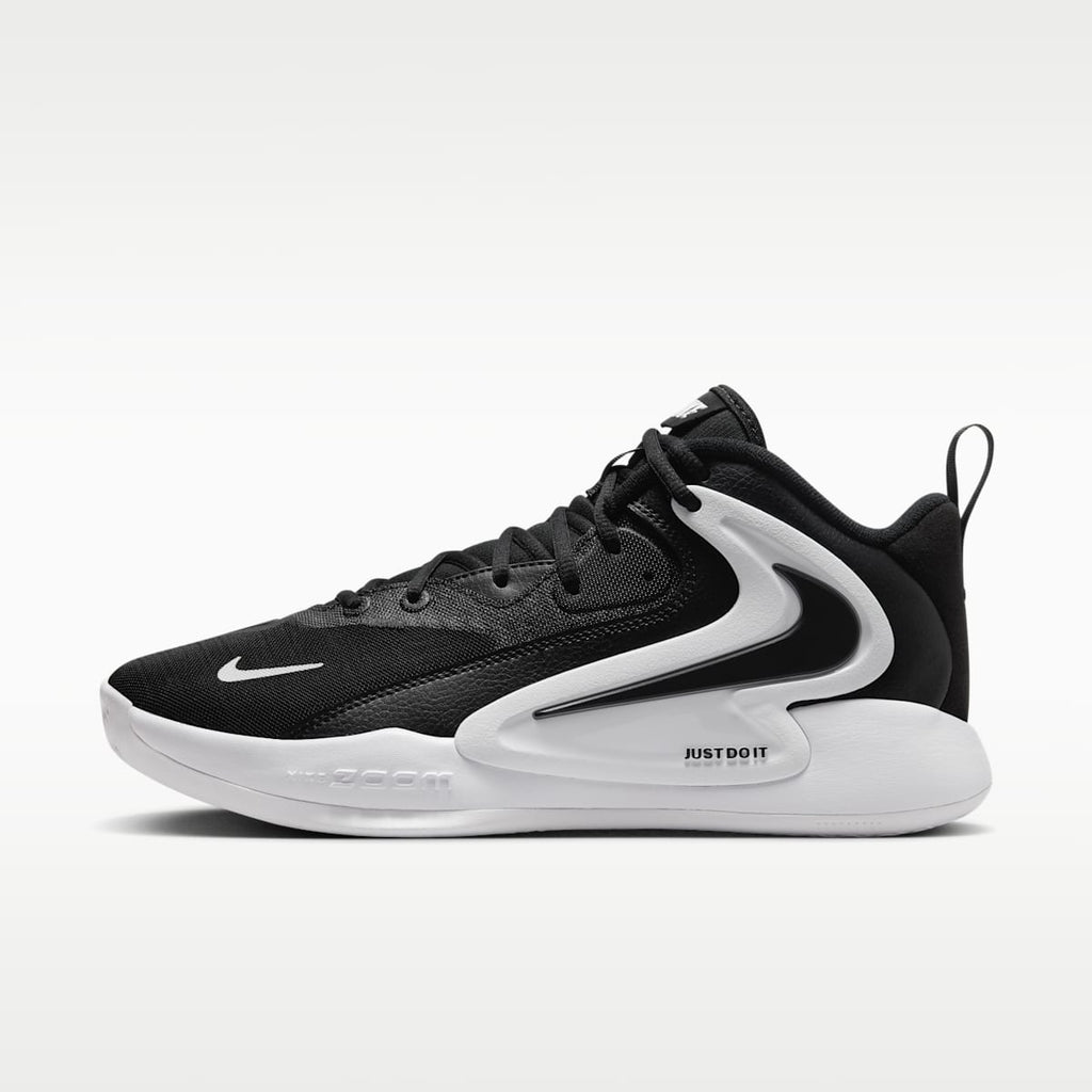 Nike HyperSet 2 Volleyball Shoes - Black/White/Black - Image 1