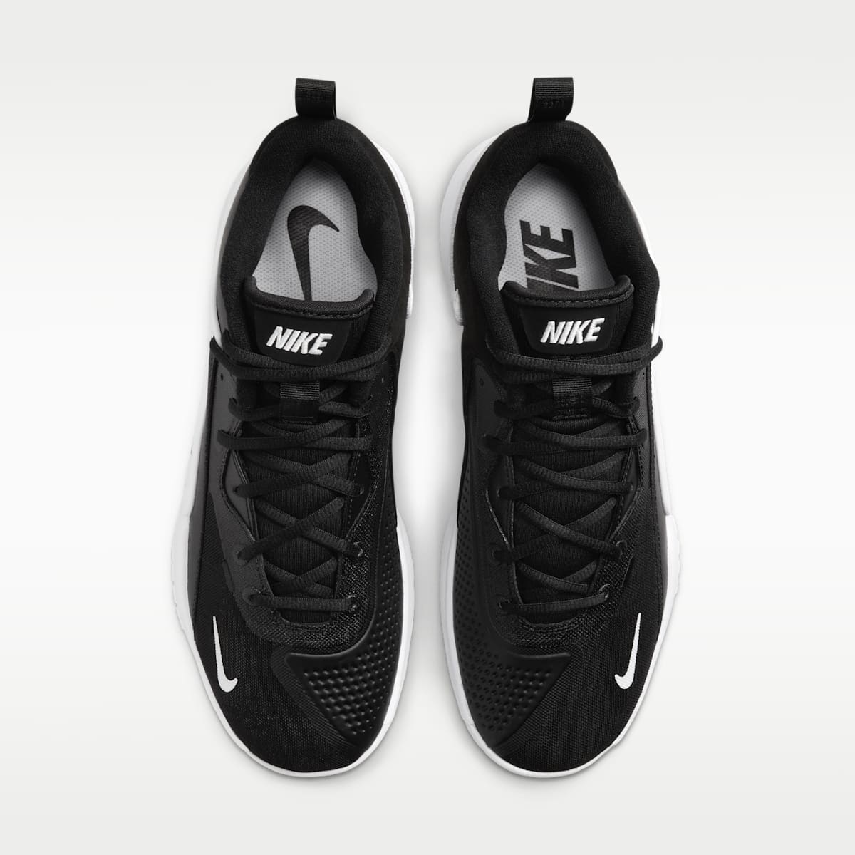 Nike HyperSet 2 Volleyball Shoes - Black/White/Black - Image 4