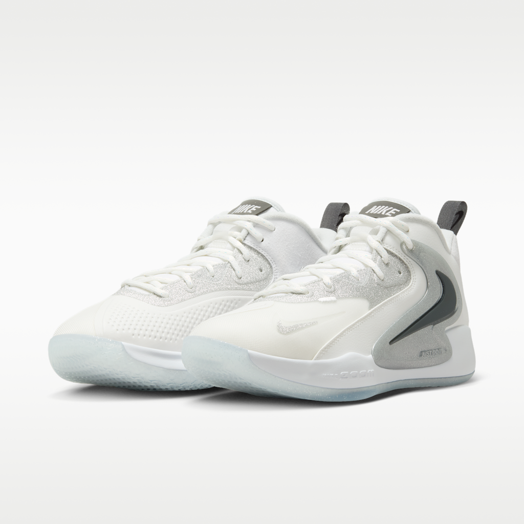 Women's Nike HyperSet 2 SE Volleyball Shoes - Summit White/Pure Platinum/White/Iron Grey