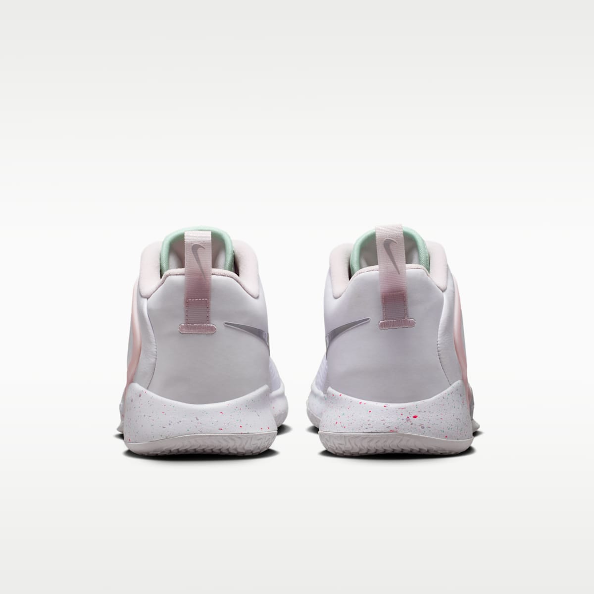 Nike HyperSet 2 SE Volleyball Shoes - White/Arctic Pink/Hyper Pink/White - Image 6