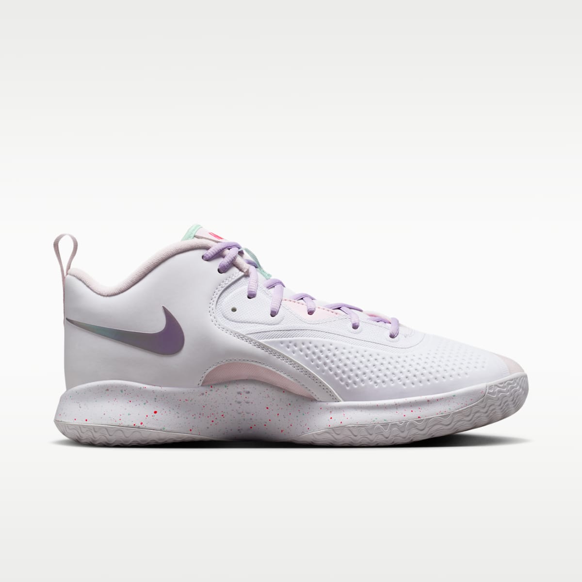 Nike HyperSet 2 SE Volleyball Shoes - White/Arctic Pink/Hyper Pink/White - Image 3