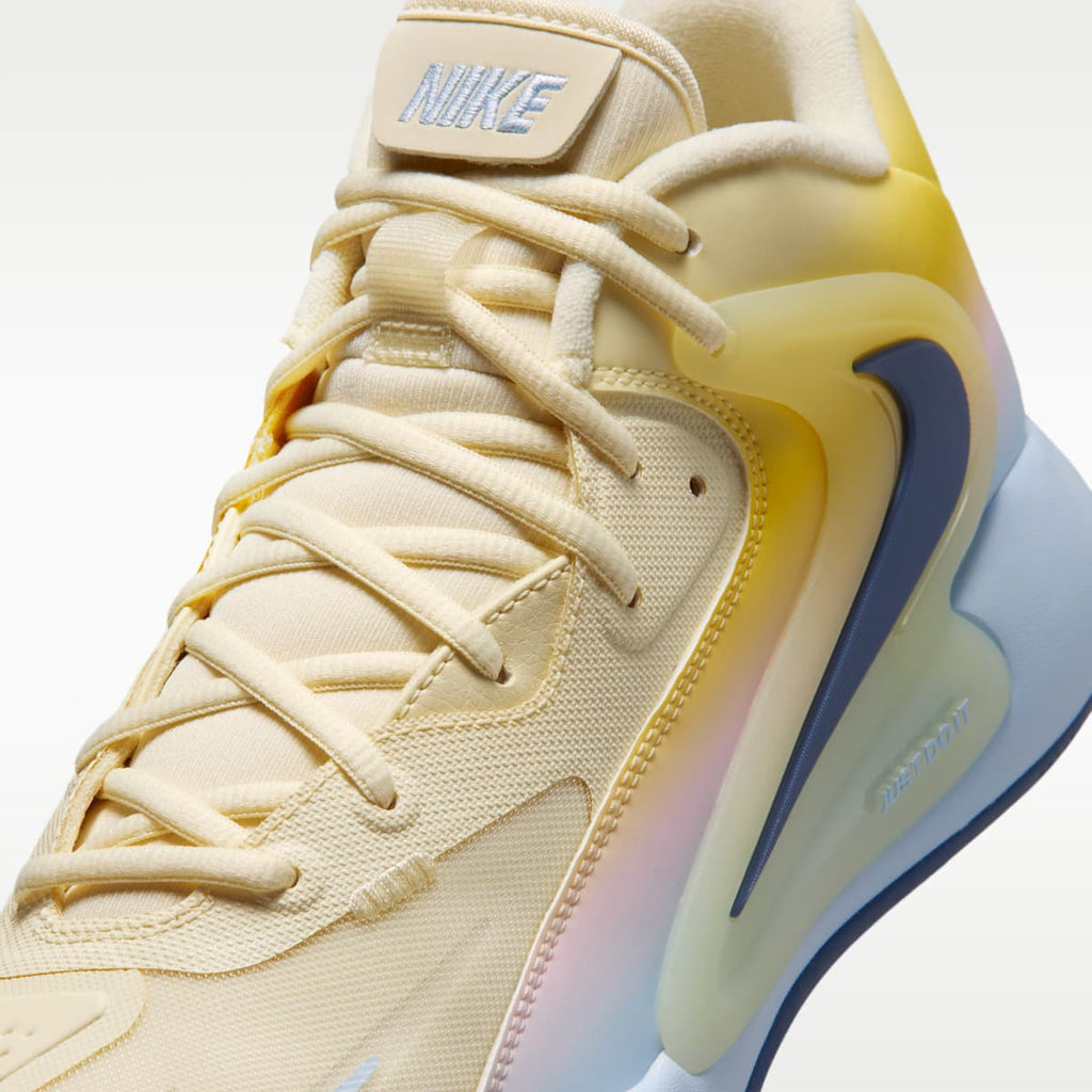 Nike HyperSet 2 SE Volleyball Shoes - Coconut Milk/Hydrogen Blue/Diffused Blue - Image 7