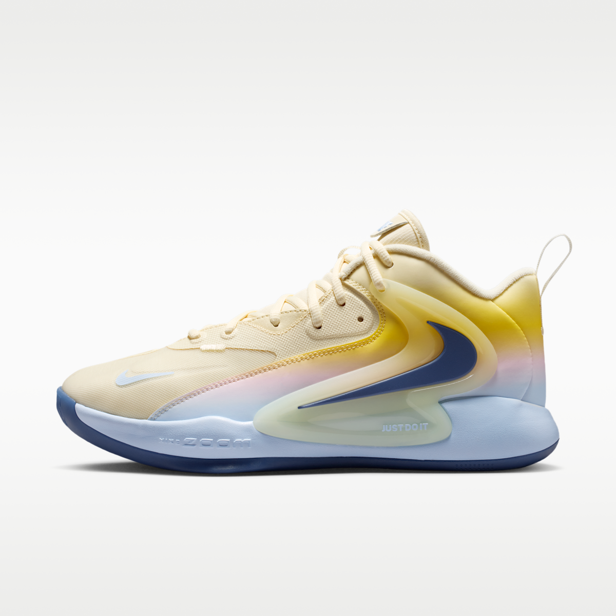 Women's Nike HyperSet 2 SE Volleyball Shoes - Coconut Milk/Hydrogen Blue/Diffused Blue
