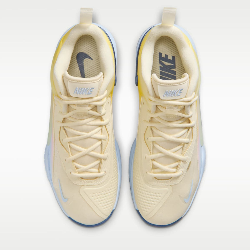 Nike HyperSet 2 SE Volleyball Shoes - Coconut Milk/Hydrogen Blue/Diffused Blue - Image 4