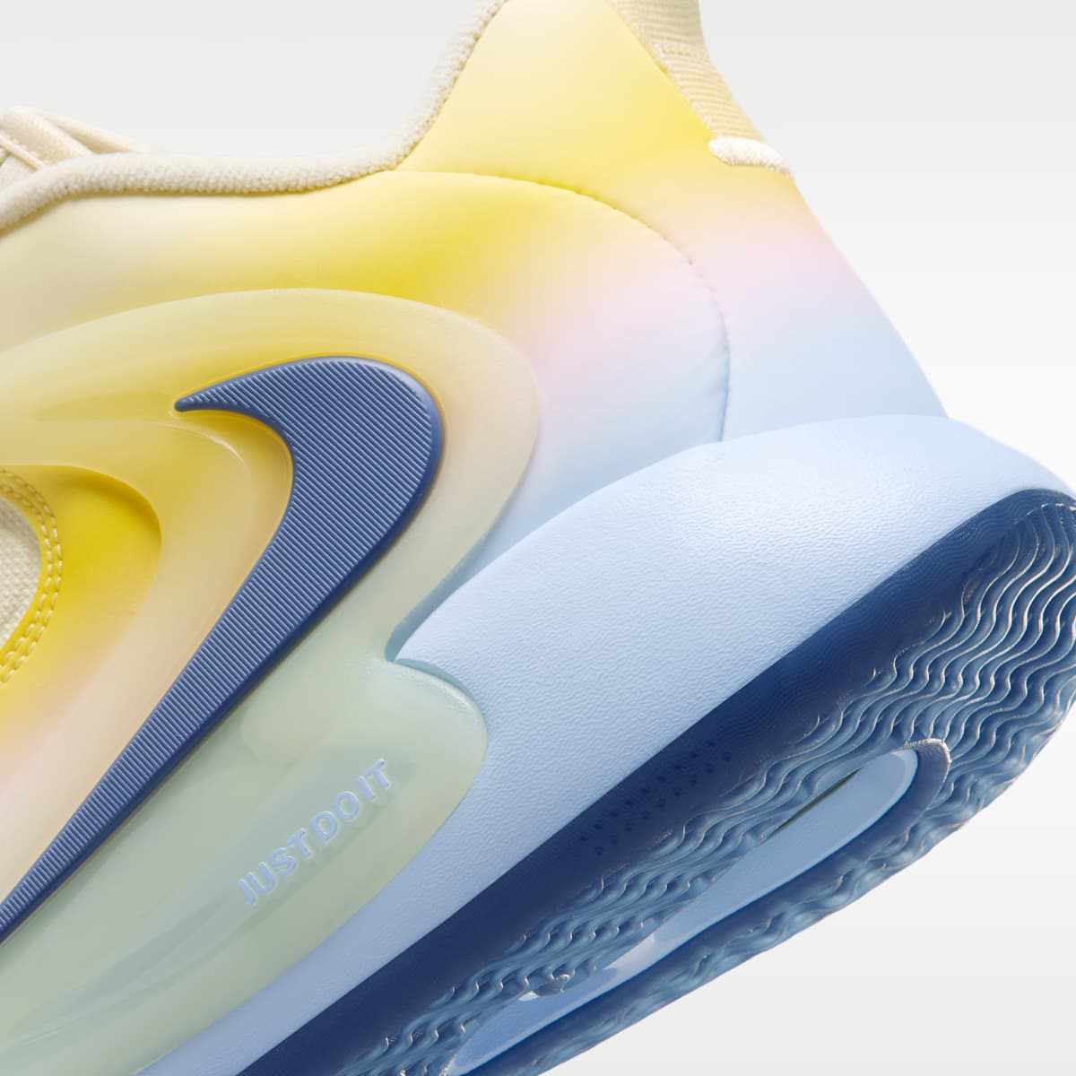 Nike HyperSet 2 SE Volleyball Shoes - Coconut Milk/Hydrogen Blue/Diffused Blue - Image 8