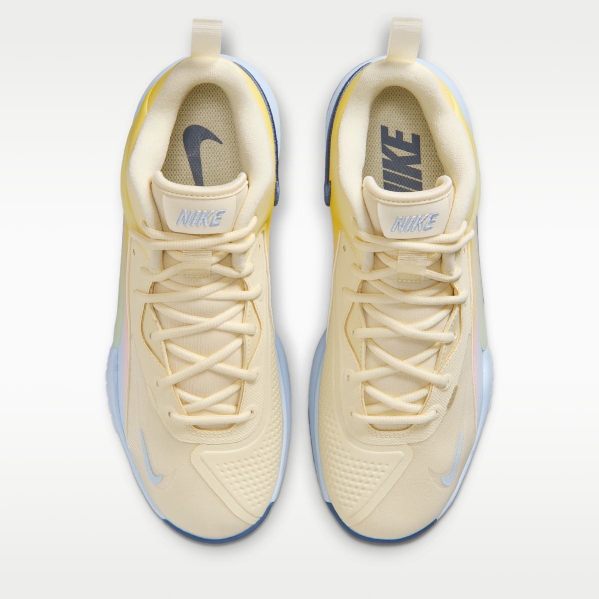Women's Nike HyperSet 2 SE Volleyball Shoes - Coconut Milk/Hydrogen Blue/Diffused Blue