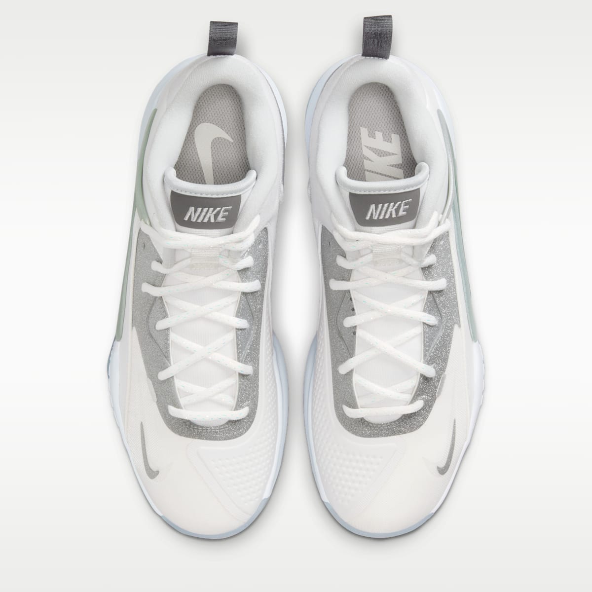 Nike HyperSet 2 SE Volleyball Shoes - Summit White/Pure Platinum/White/Iron Grey - Image 4