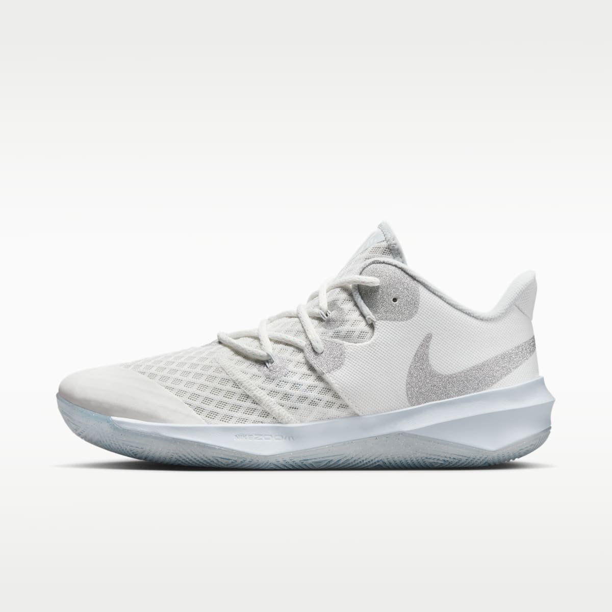 Nike Zoom Hyperspeed Court SE Volleyball Shoes - Summit White/Pure Platinum/Black - Image 1