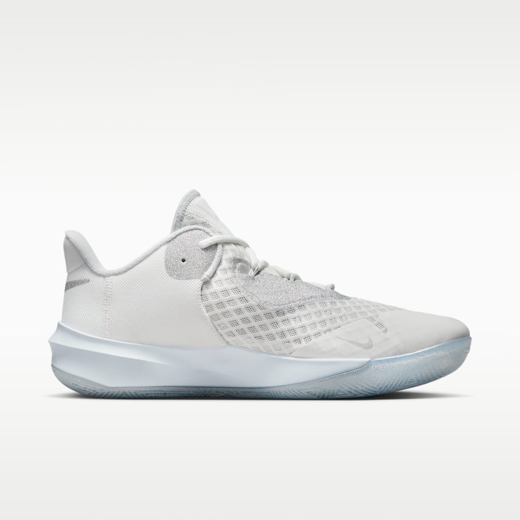 Nike Zoom Hyperspeed Court SE Volleyball Shoes - Summit White/Pure Platinum/Black - Image 3