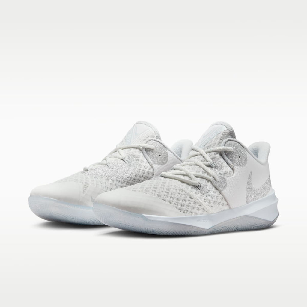 Nike Zoom Hyperspeed Court SE Volleyball Shoes - Summit White/Pure Platinum/Black - Image 5