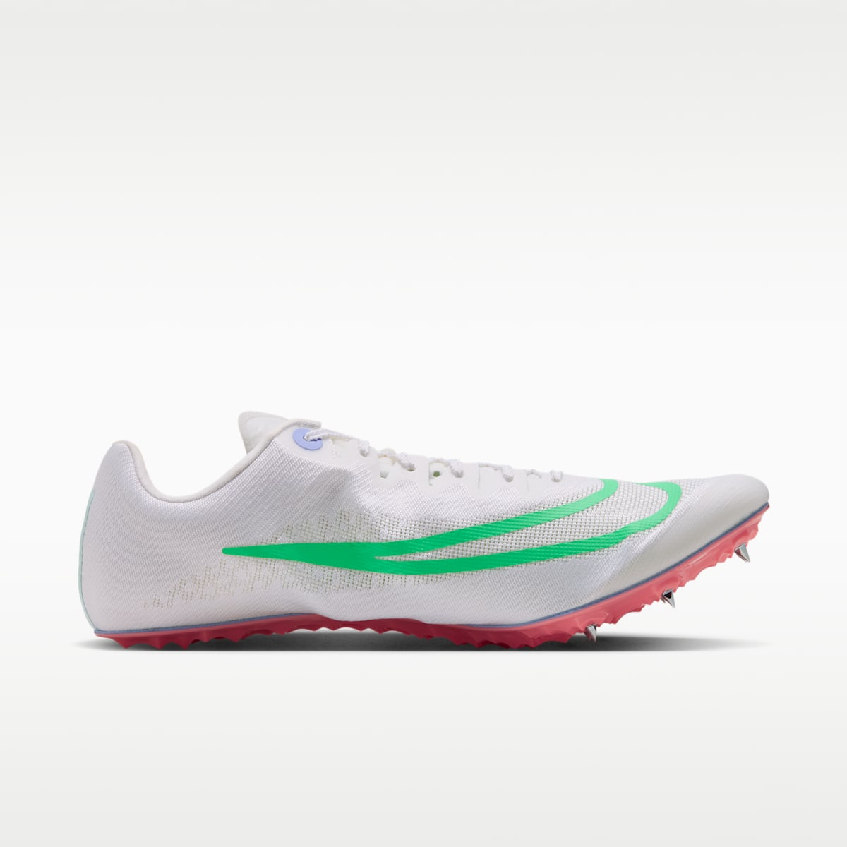 Women's Nike Zoom Ja Fly 4 Track & Field Sprinting Spikes - Summit White/Aluminum/Atomic Pink/Electro Green