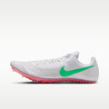 Women's Nike Zoom Ja Fly 4 Track & Field Sprinting Spikes - Summit White/Aluminum/Atomic Pink/Electro Green