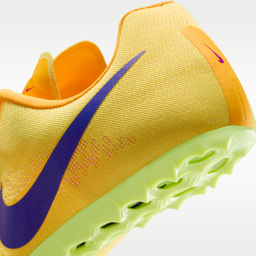 Women's Nike Zoom Ja Fly 4 Track & Field Sprinting Spikes - Citron Pulse/Volt Ice/University Gold/Indigo Burst