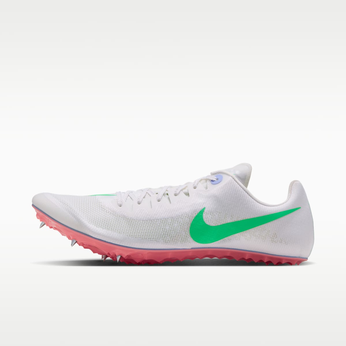 Nike Zoom Ja Fly 4 Track & Field Sprinting Spikes - Summit White/Aluminum/Atomic Pink/Electro Green - Image 1
