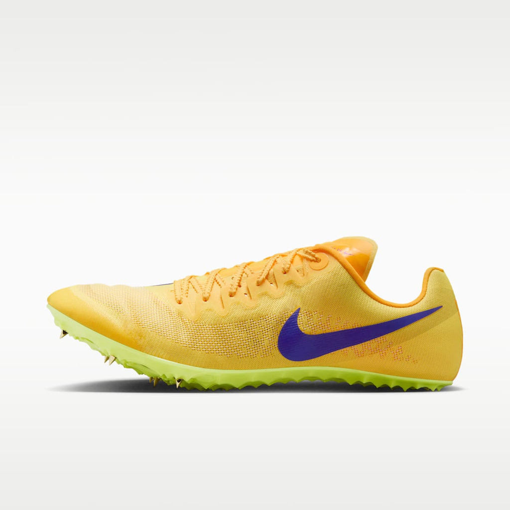 Women's Nike Zoom Ja Fly 4 Track & Field Sprinting Spikes - Citron Pulse/Volt Ice/University Gold/Indigo Burst