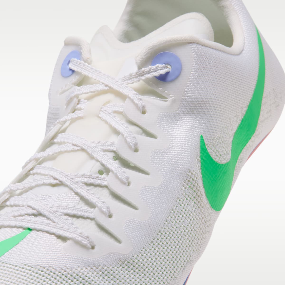 Women's Nike Zoom Ja Fly 4 Track & Field Sprinting Spikes - Summit White/Aluminum/Atomic Pink/Electro Green