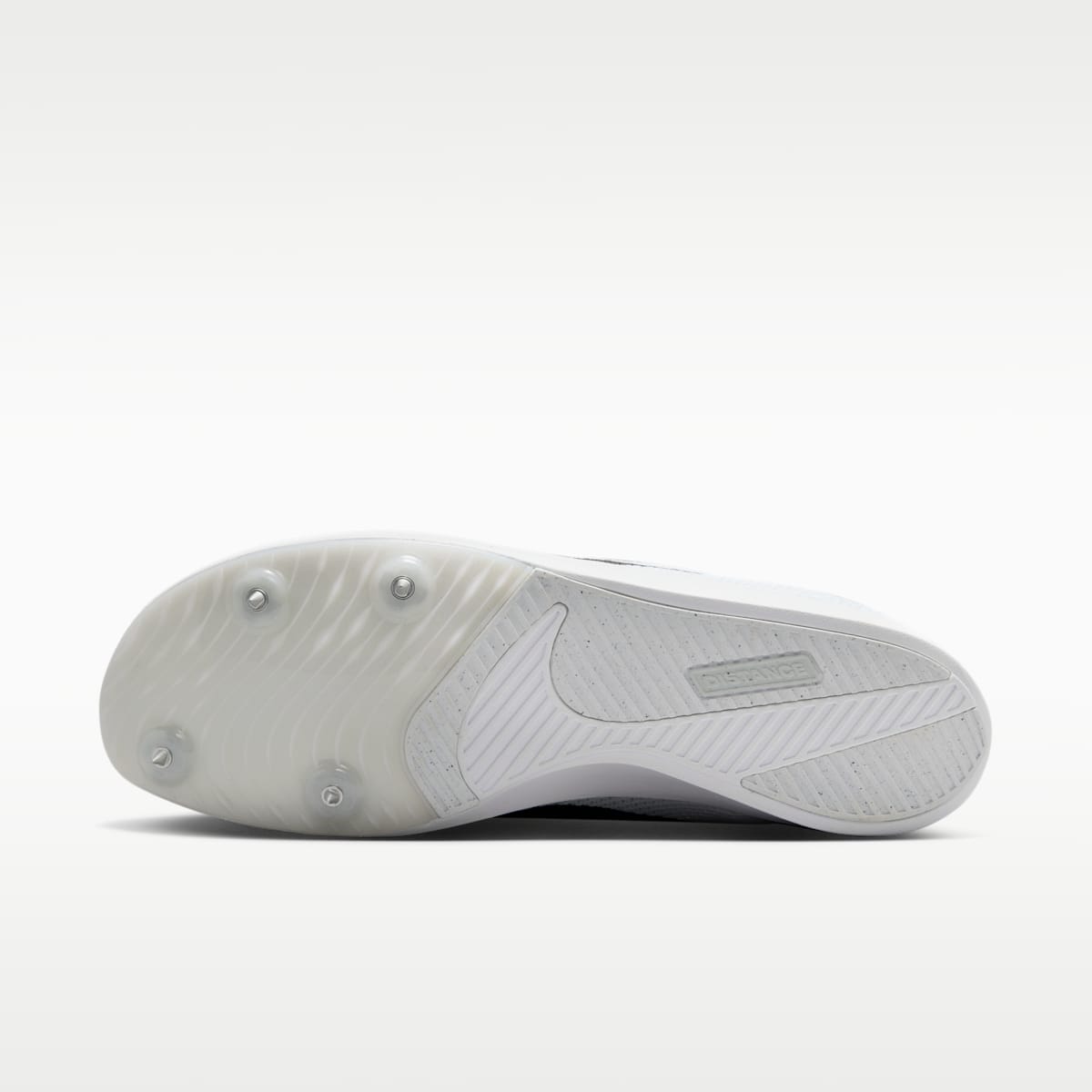 Nike Zoom Rival Distance Track & Field Distance Spikes - White/Metallic Silver/Black - Image 2