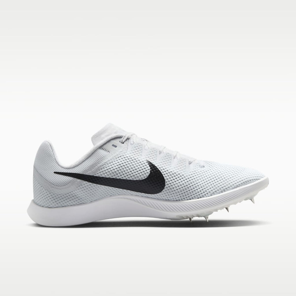 Nike Zoom Rival Distance Track & Field Distance Spikes - White/Metallic Silver/Black - Image 3