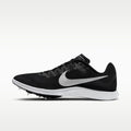 Nike Zoom Rival Distance Track & Field Distance Spikes - Black/Black/Metallic Silver - Image 1