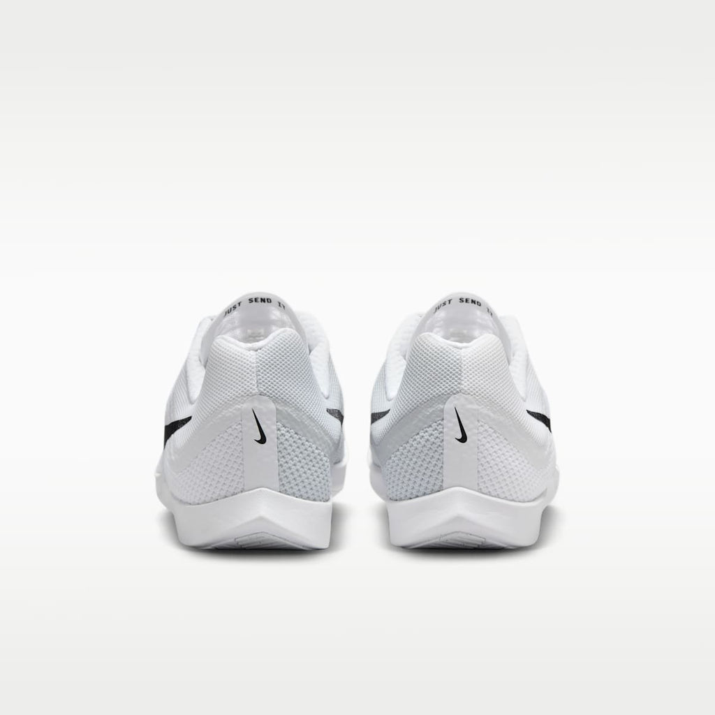 Nike Zoom Rival Distance Track & Field Distance Spikes - White/Metallic Silver/Black - Image 6