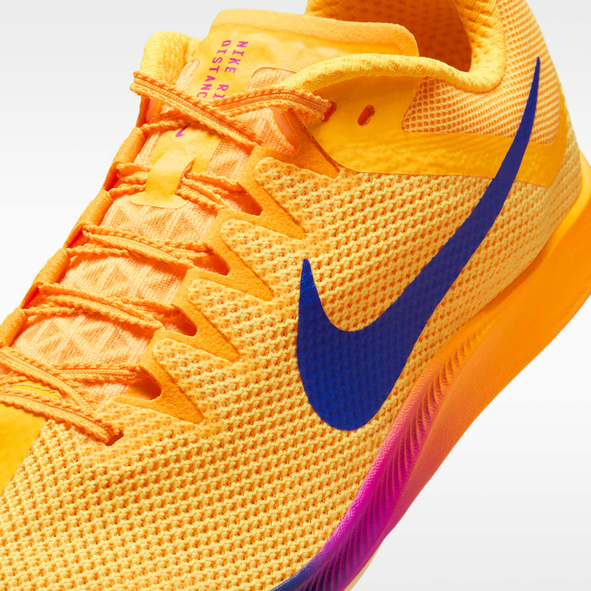 Nike Zoom Rival Distance Track & Field Distance Spikes - Citron Pulse/Hyper Violet/Volt Glow/Indigo Burst - Image 8