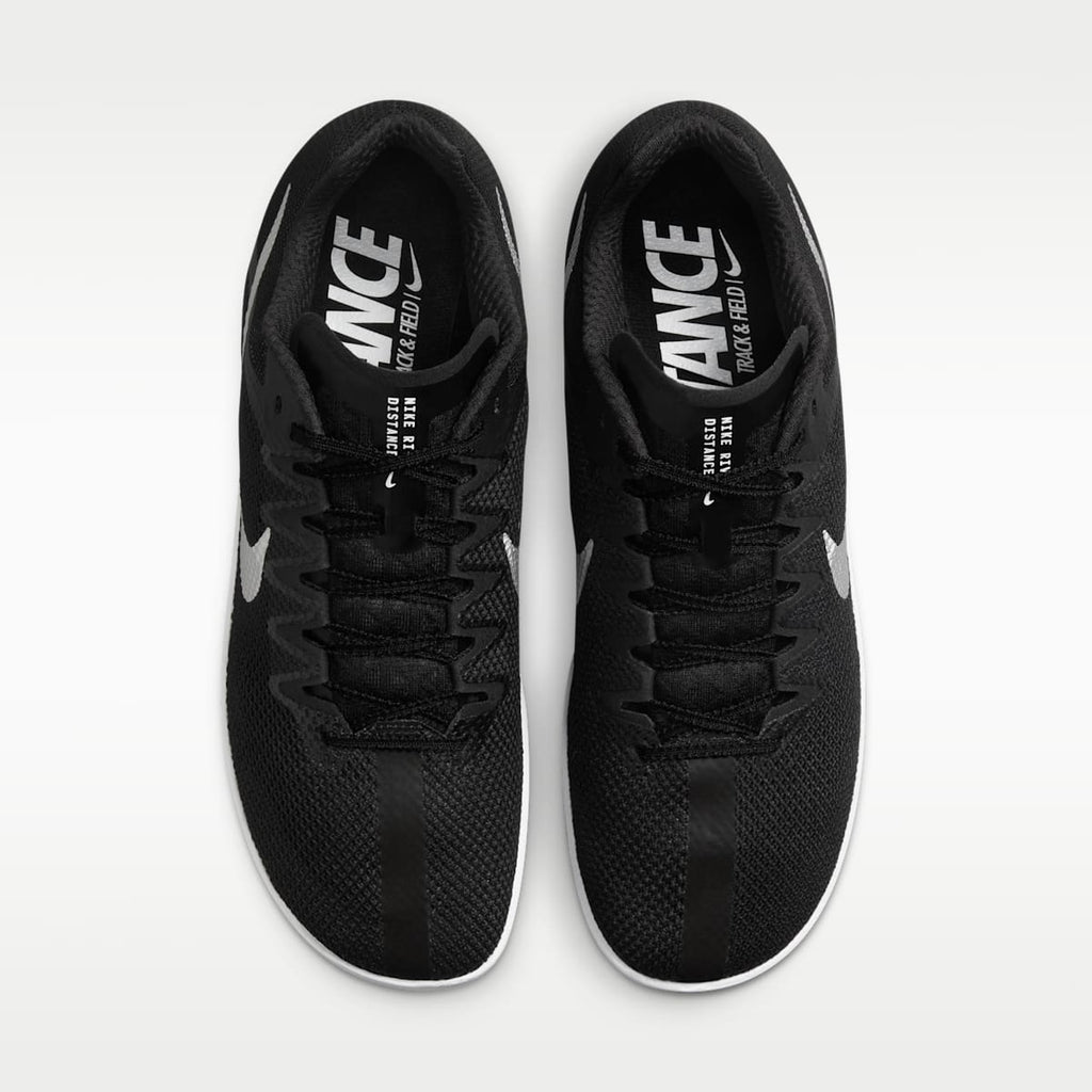 Nike Zoom Rival Distance Track & Field Distance Spikes - Black/Black/Metallic Silver - Image 4