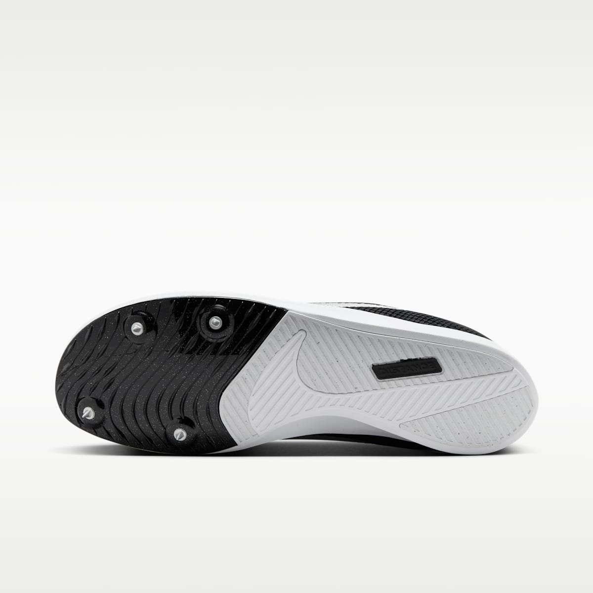 Nike Zoom Rival Distance Track & Field Distance Spikes - Black/Black/Metallic Silver - Image 2