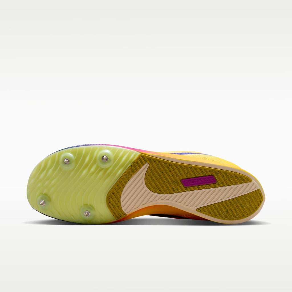 Nike Zoom Rival Distance Track & Field Distance Spikes - Citron Pulse/Hyper Violet/Volt Glow/Indigo Burst - Image 2