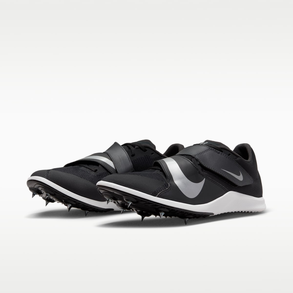 Nike Zoom Rival Jump Track & Field Jumping Spikes - Black/Dark Smoke Grey/Light Smoke Grey/Metallic Silver - Image 5