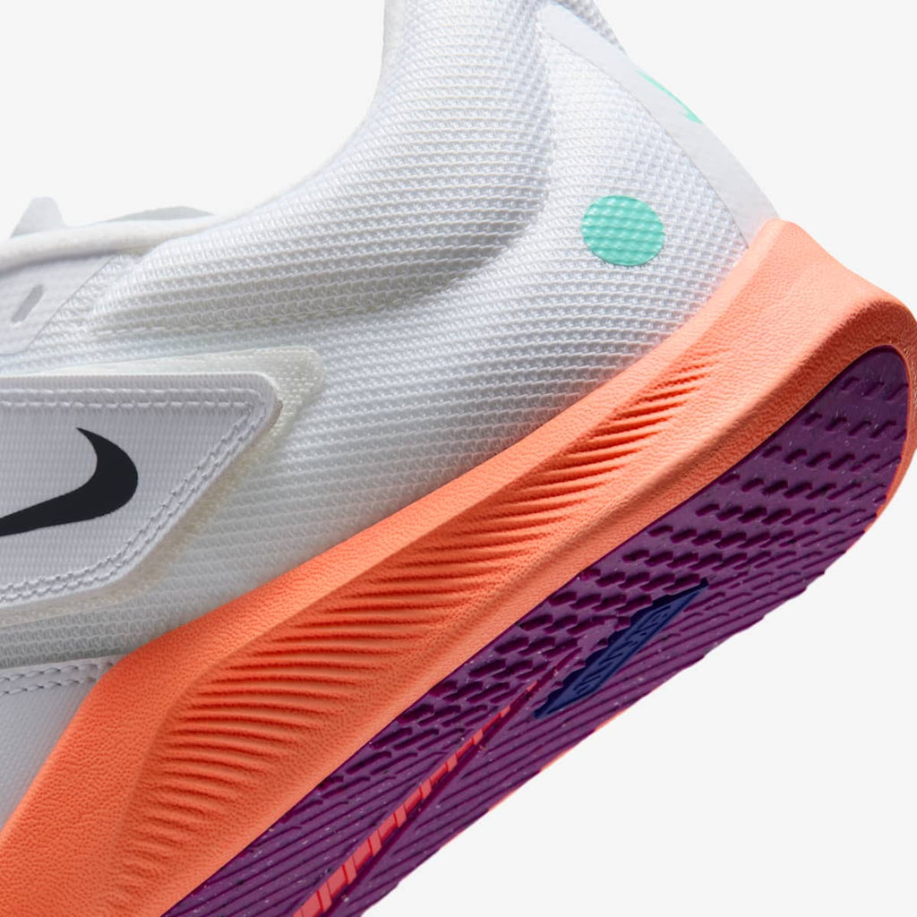 Women's Nike Zoom Rival Jump Track & Field Jumping Spikes - White/Hyper Turquoise/Bright Crimson/Obsidian