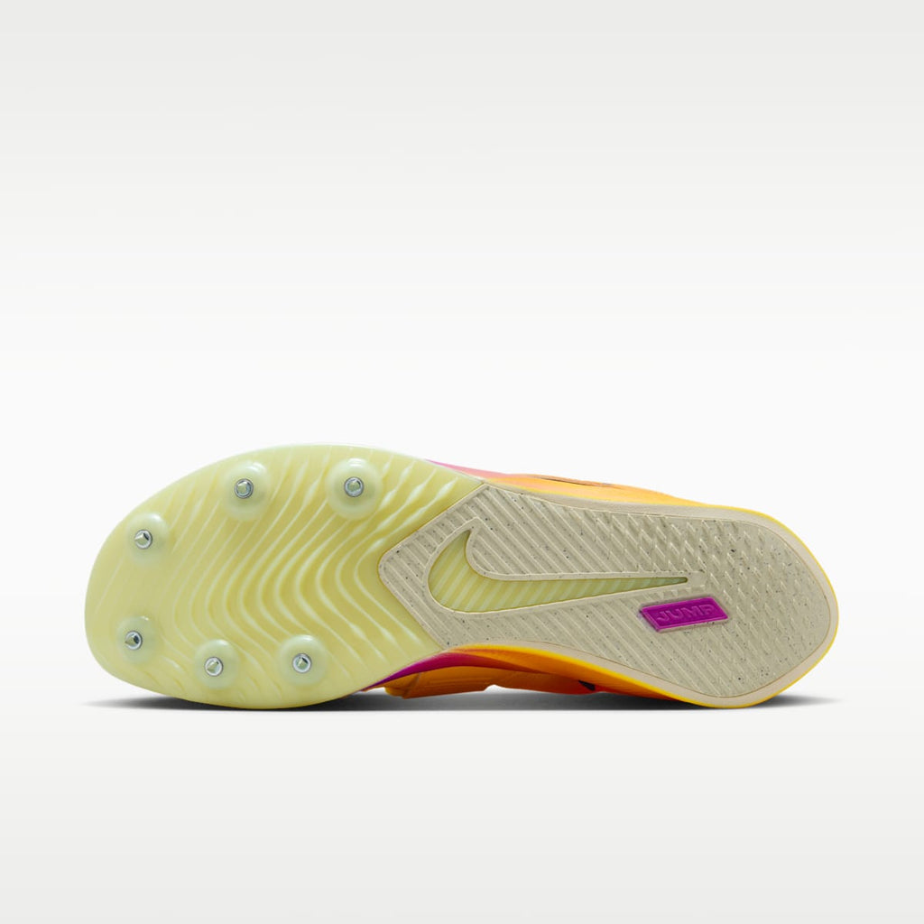Women's Nike Zoom Rival Jump Track & Field Jumping Spikes - Citron Pulse/Volt Glow/Hyper Violet/Indigo Burst