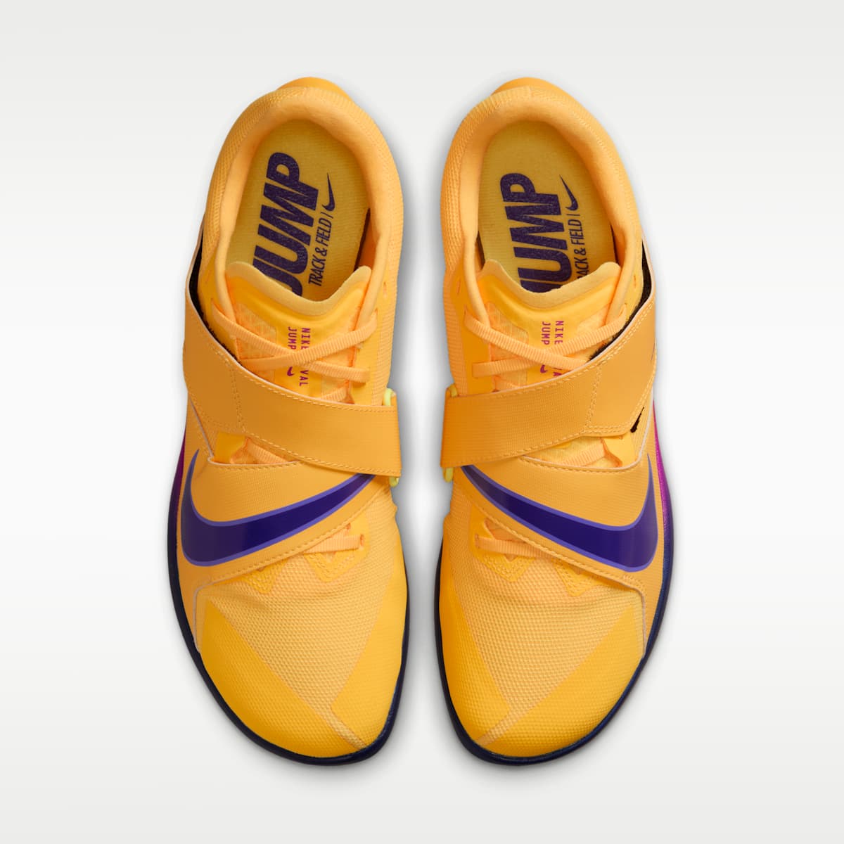 Nike Zoom Rival Jump Track & Field Jumping Spikes - Citron Pulse/Volt Glow/Hyper Violet/Indigo Burst - Image 4