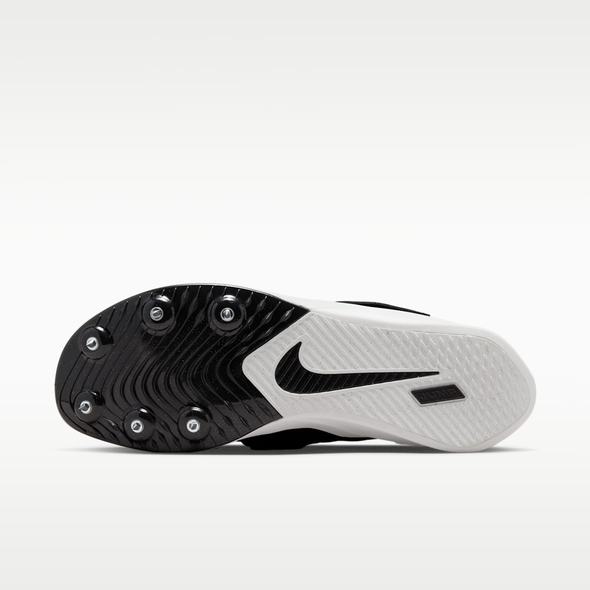 Nike Zoom Rival Jump Track & Field Jumping Spikes - Black/Dark Smoke Grey/Light Smoke Grey/Metallic Silver - Image 2