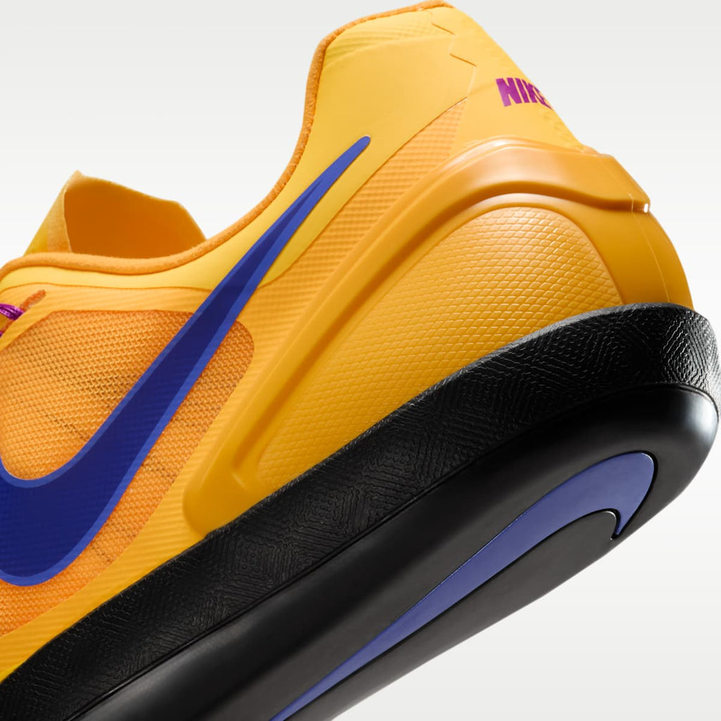 Nike Zoom Rotational 6 Track & Field Throwing Shoes - Citron Pulse/Laser Orange/Sapphire/Indigo Burst - Image 8