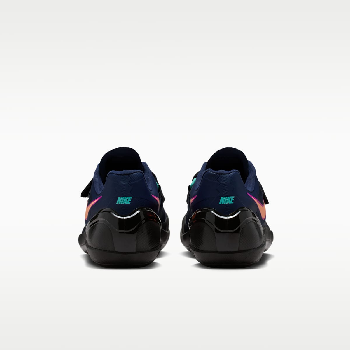Nike Zoom Rotational 6 Track & Field Throwing Shoes - Obsidian/Hyper Violet/Hyper Turquoise/Orange Pulse - Image 6