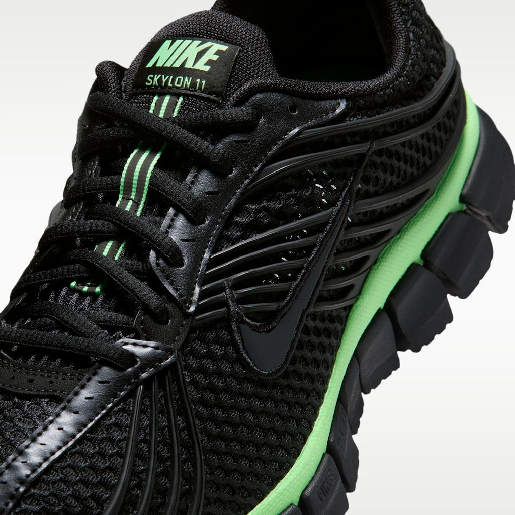 Nike Zoom Skylon 11 Men's Shoes - Black/Illusion Green - Image 7