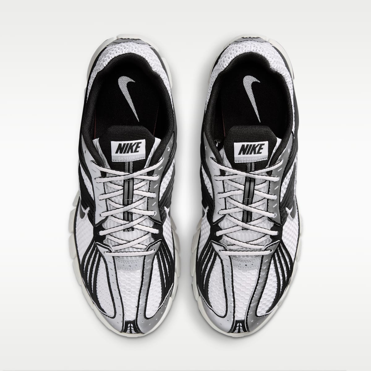 Nike Zoom Skylon 11 Men's Shoes - Summit White/Black/Light Smoke Grey/Metallic Silver - Image 4