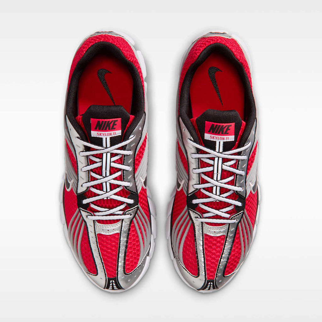 Nike Zoom Skylon 11 Men's Shoes - University Red/Metallic Silver/White/Black - Image 4