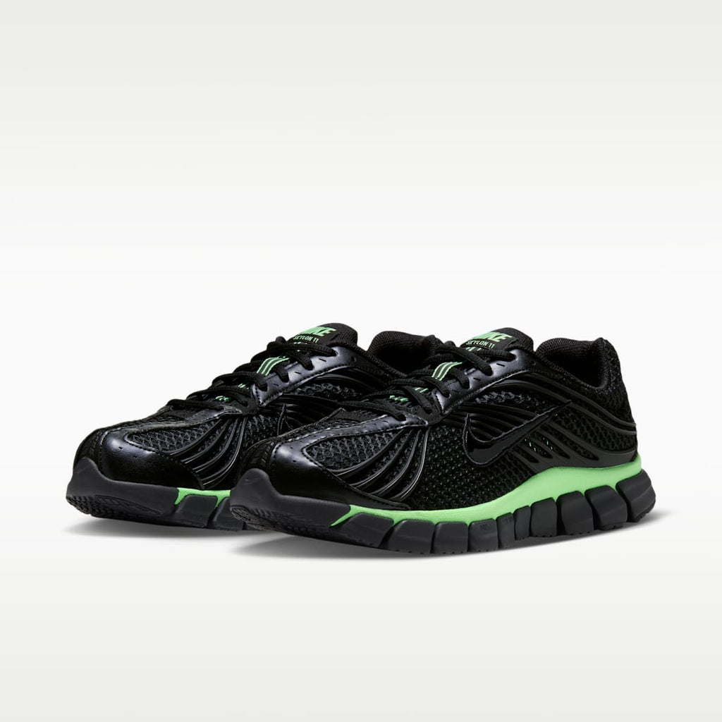 Nike Zoom Skylon 11 Men's Shoes - Black/Illusion Green - Image 5