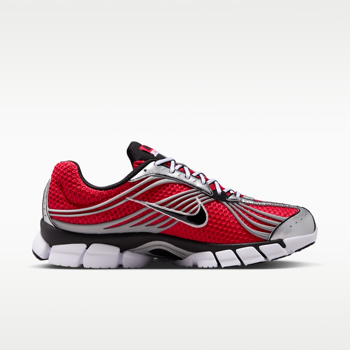 Nike Zoom Skylon 11 Men's Shoes - University Red/Metallic Silver/White/Black - Image 3