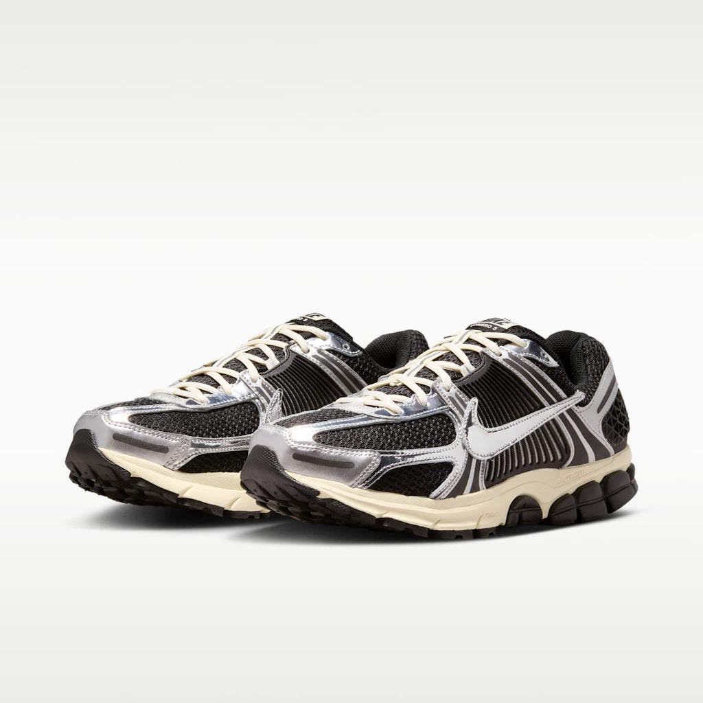 Nike Zoom Vomero 5 Men's Shoes - Black/Metallic Silver/Coconut Milk/Chrome - Image 5