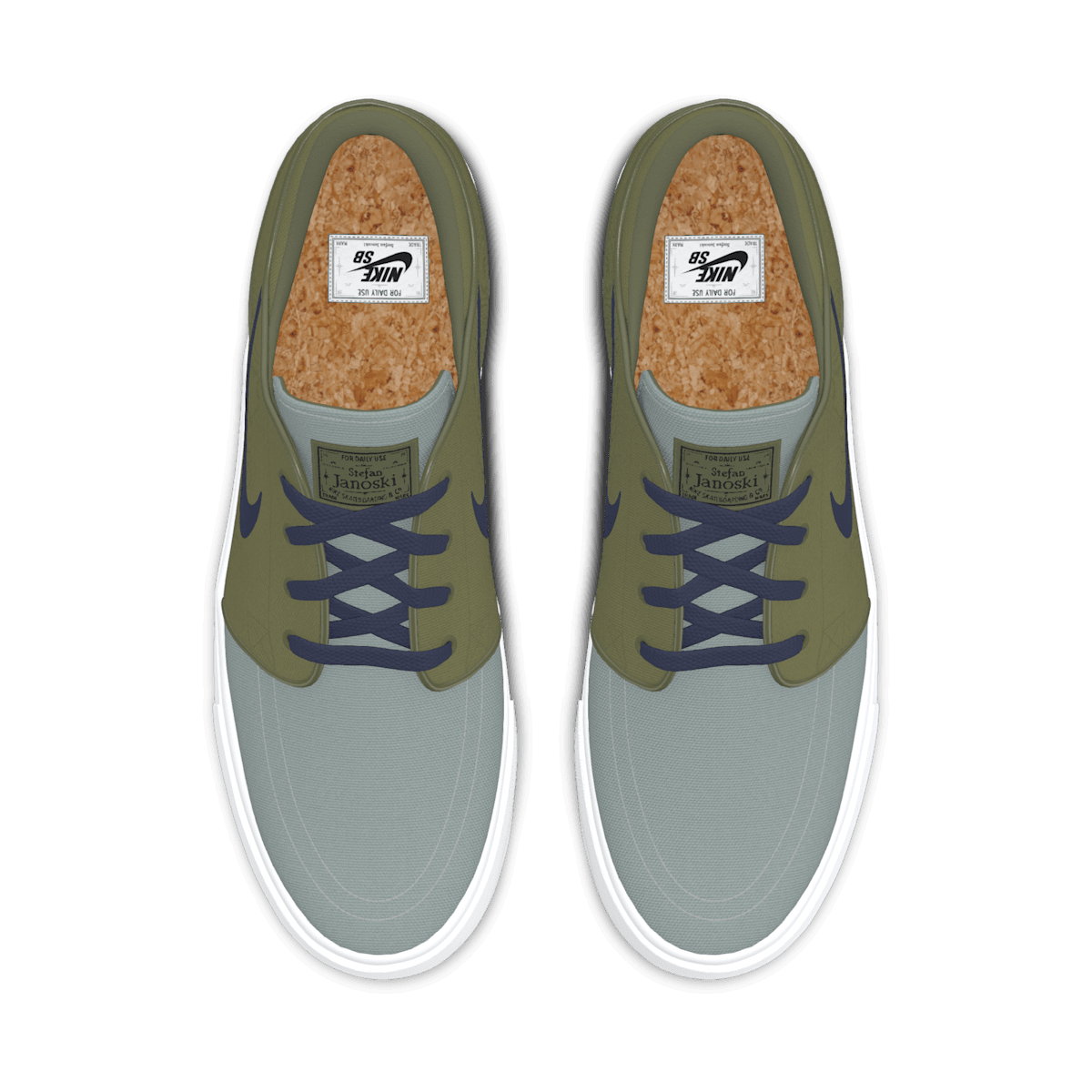 Nike SB Zoom Janoski OG By You Custom Men's Skate Shoes - Multi-Color/Multi-Color/Multi-Color/Multi-Color - Image 4