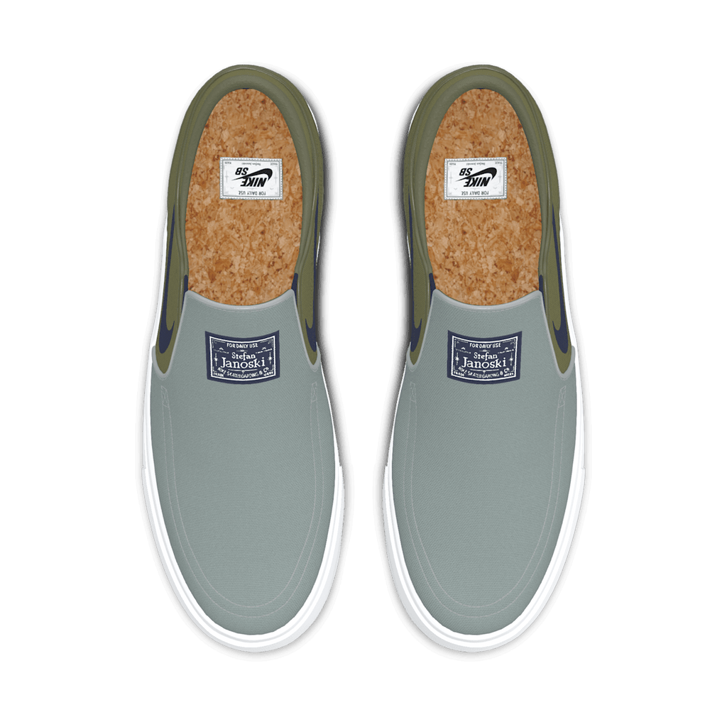 Nike SB Zoom Janoski Slip By You Custom Men's Skate Shoes - Multi-Color/Multi-Color/Multi-Color/Multi-Color - Image 4