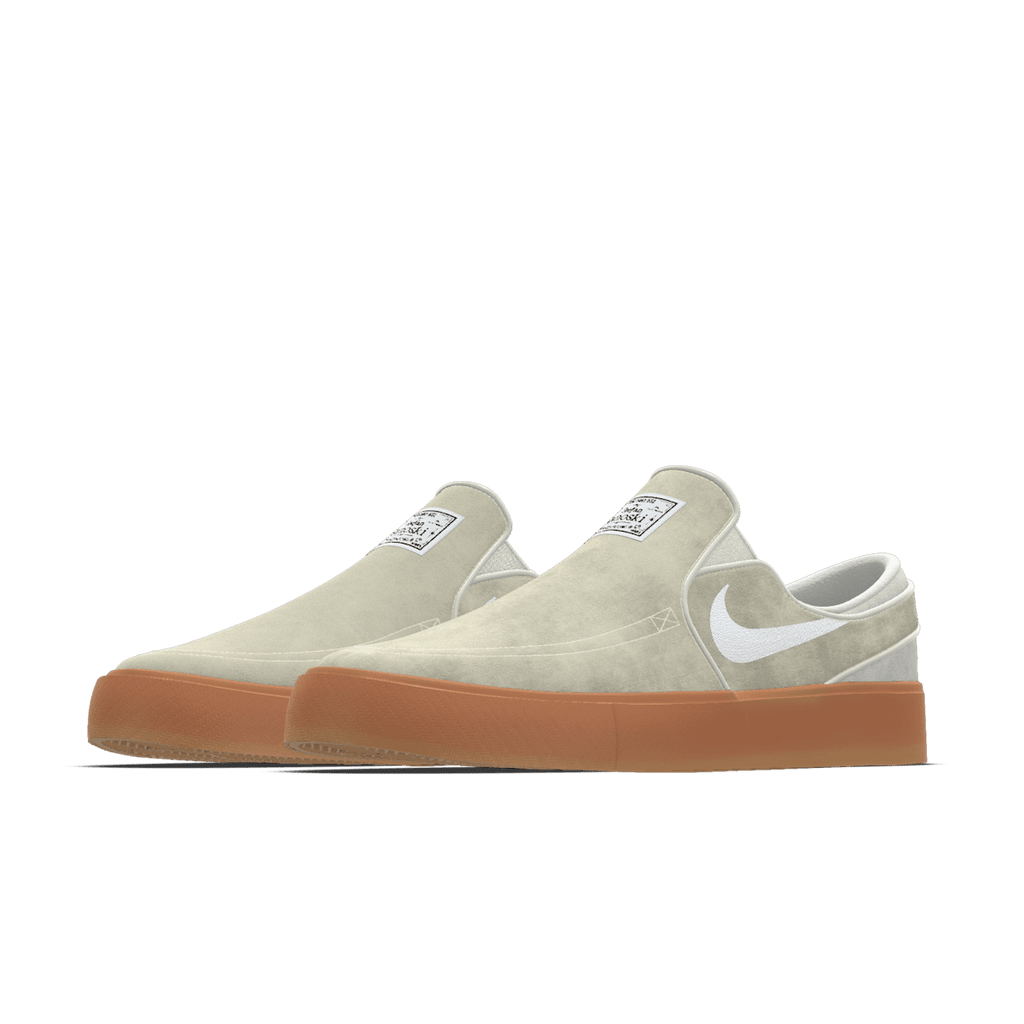 Nike SB Zoom Janoski Slip By You Custom Men's Skate Shoes - Multi-Color/Multi-Color/Multi-Color/Multi-Color - Image 2