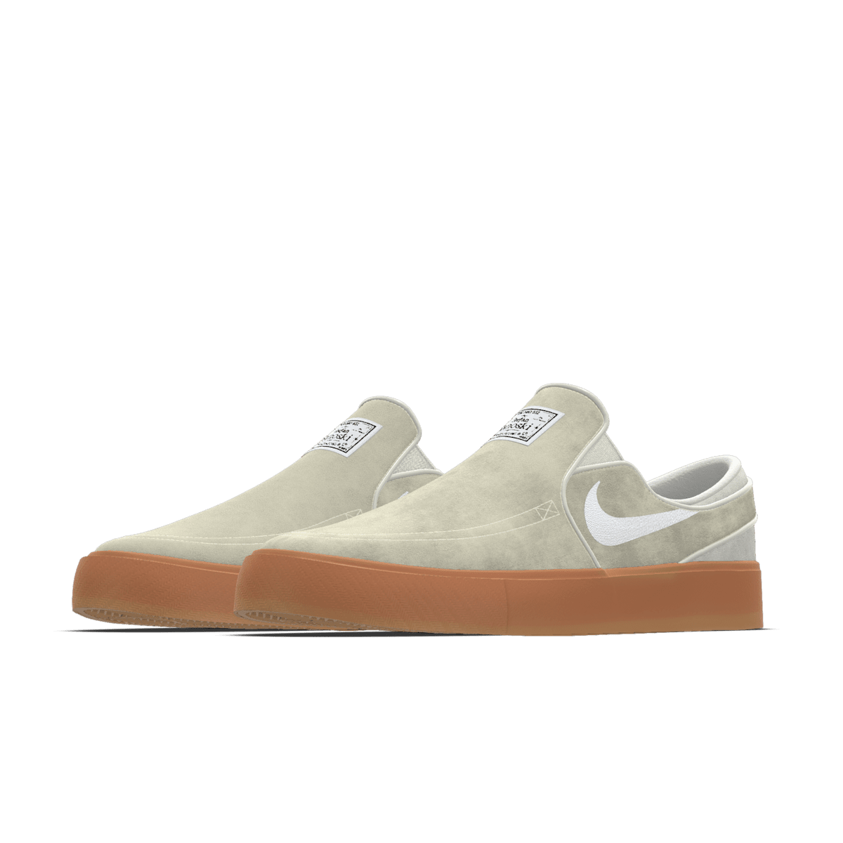 Nike SB Zoom Janoski Slip By You Custom Men's Skate Shoes - Multi-Color/Multi-Color/Multi-Color/Multi-Color - Image 2