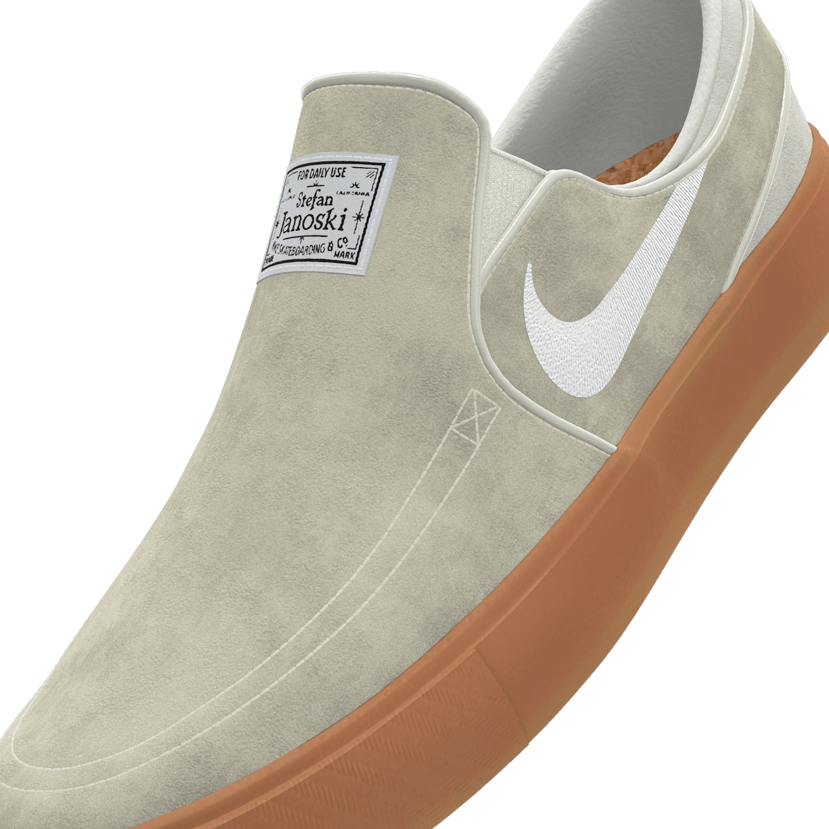 Nike SB Zoom Janoski Slip By You Custom Men's Skate Shoes - Multi-Color/Multi-Color/Multi-Color/Multi-Color - Image 7
