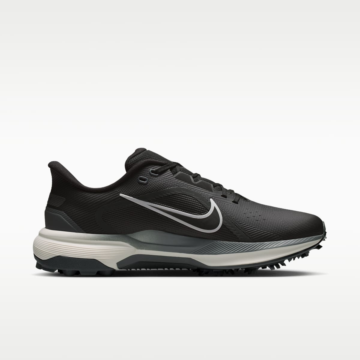 Nike Pegasus 1 G Golf Shoes - Black/Sail/White - Image 3