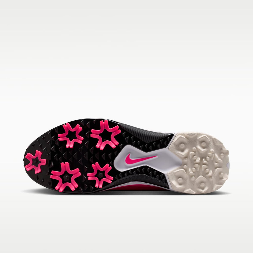 Nike Pegasus 1 G Golf Shoes - Sail/Hyper Pink/Black - Image 2