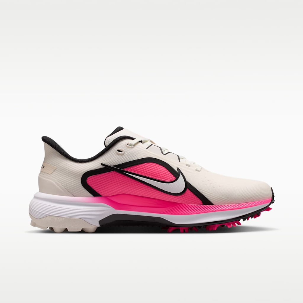 Nike Pegasus 1 G Golf Shoes - Sail/Hyper Pink/Black - Image 3