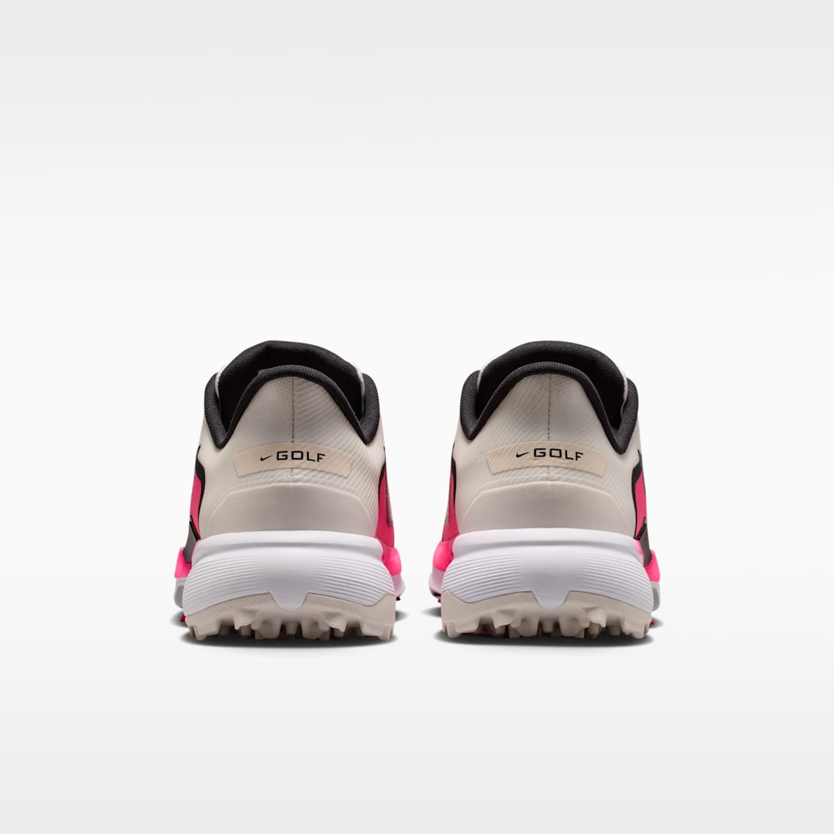 Nike Pegasus 1 G Golf Shoes - Sail/Hyper Pink/Black - Image 6
